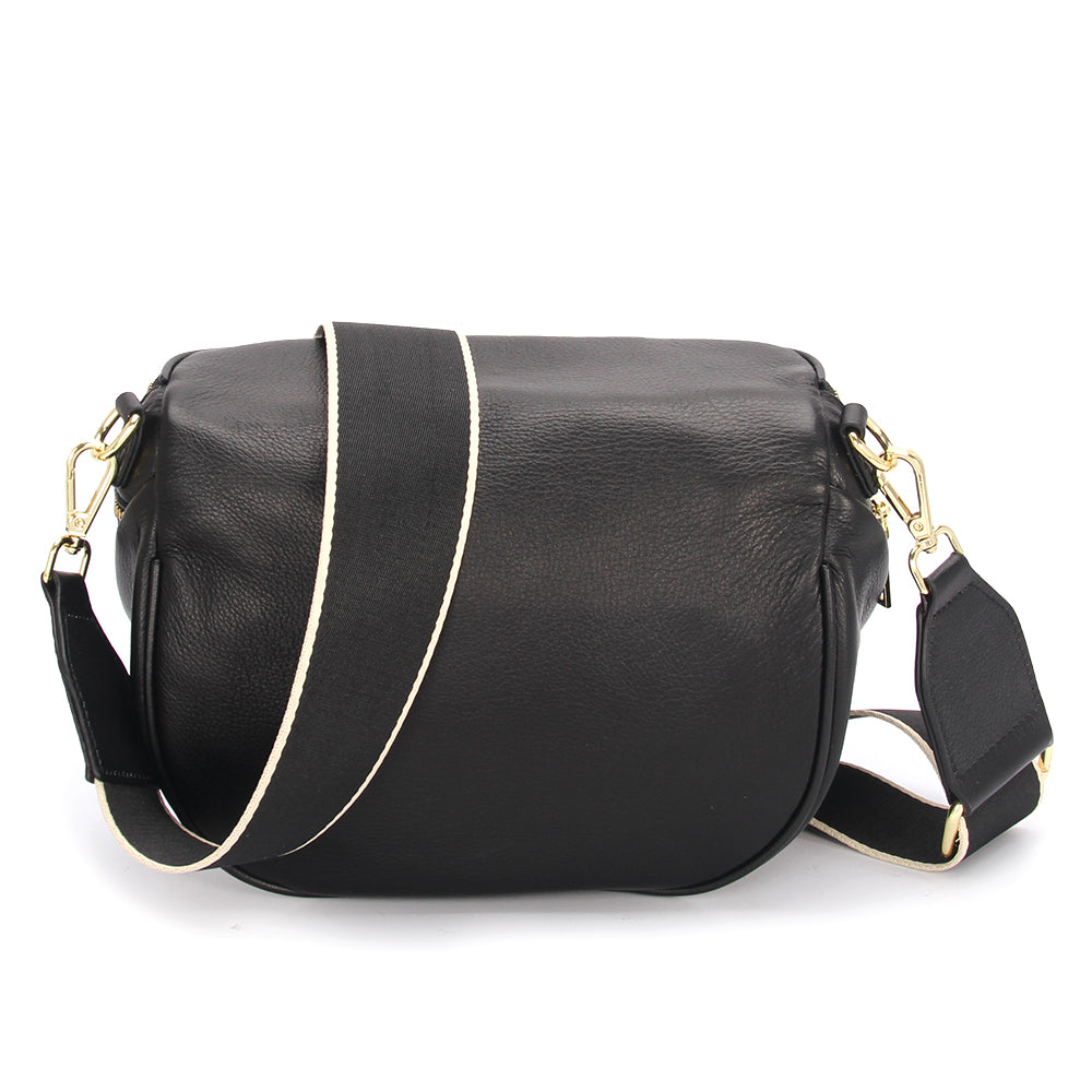 Obsessed Black Bag with Gold Stud