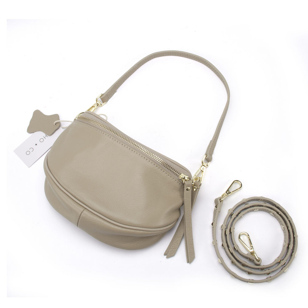 Mini Obsessed bag in Taupe
