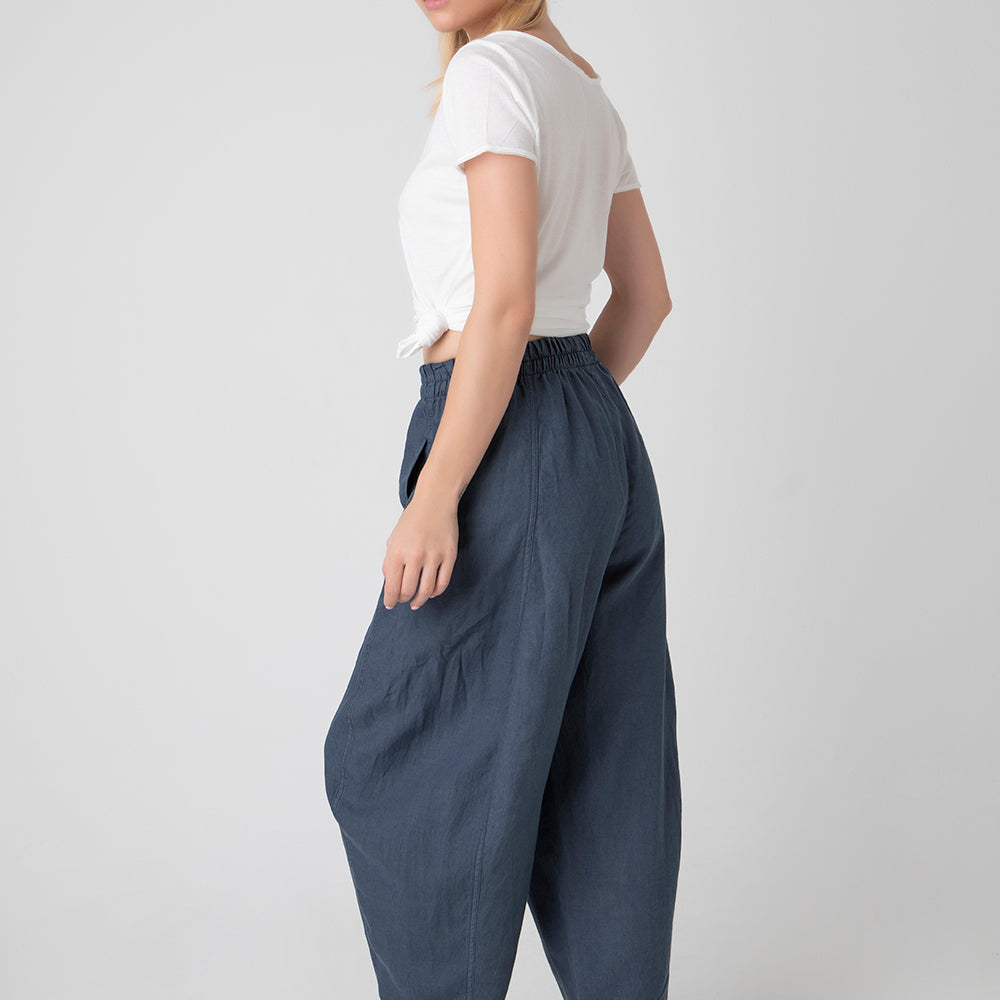 
                  
                    Genie Pant Navy back view
                  
                