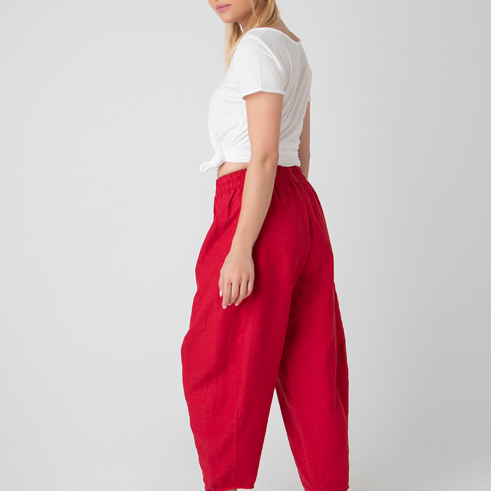 
                  
                    Genie Pant Red back view
                  
                