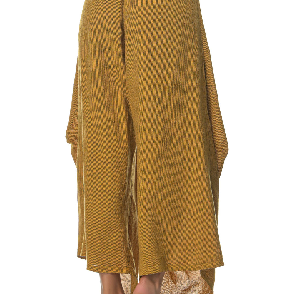 
                  
                    Jo Pant stripe Mustard back view
                  
                