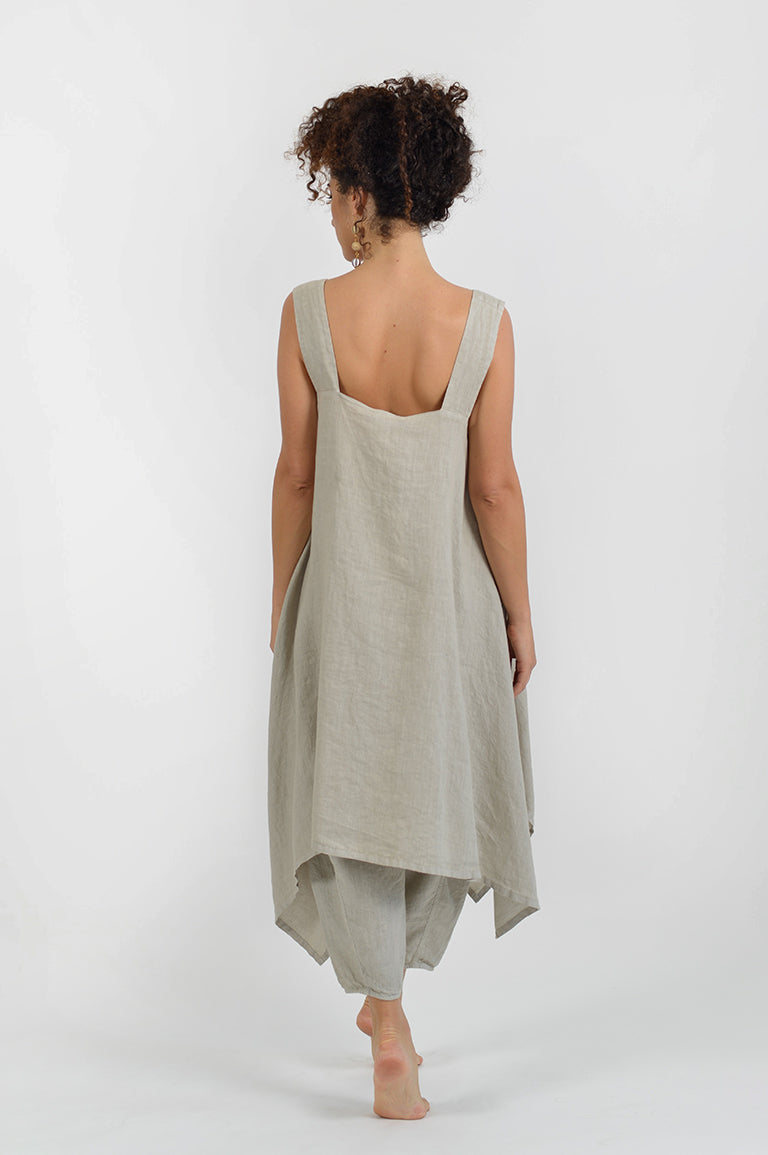 
                  
                    Aimee Tunic stone back view
                  
                