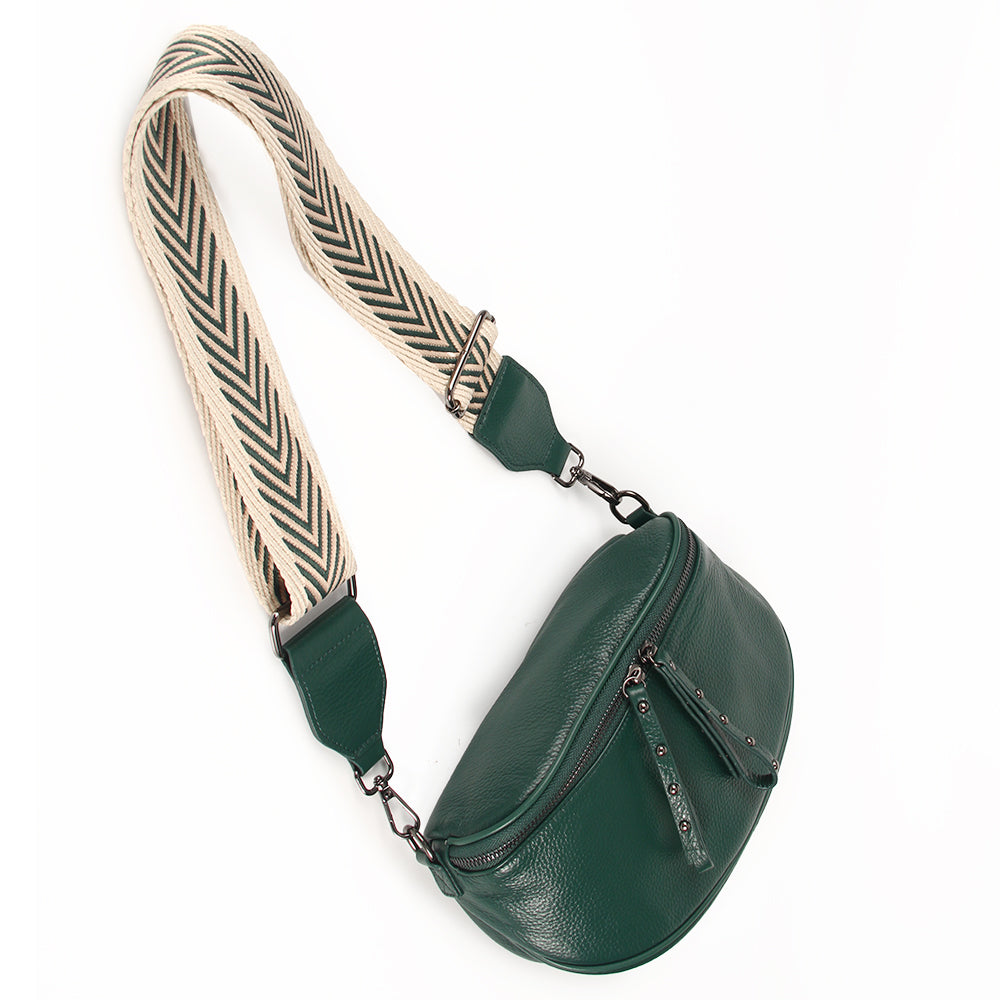 Obsessed Forest/ Gunmetal Bag